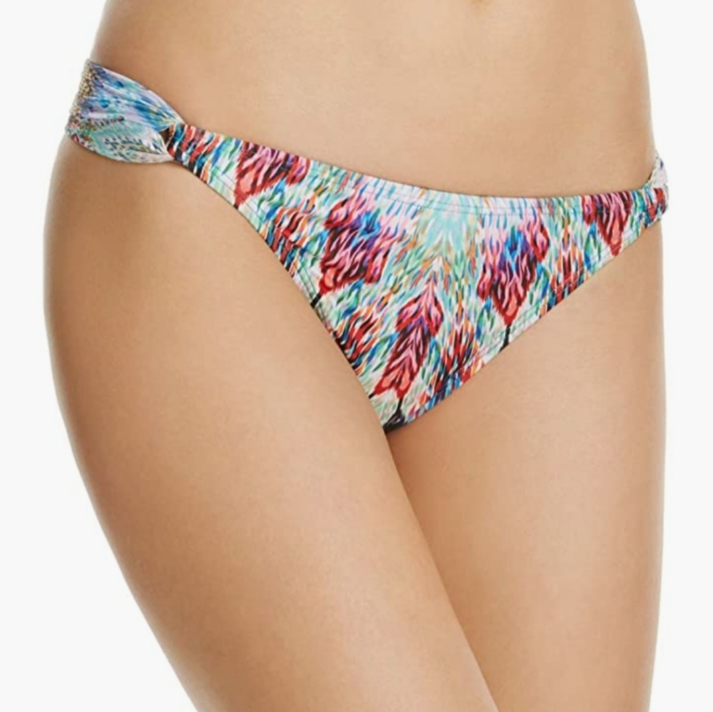Pilyq Belize Fanned Full Bikini Bottom, S